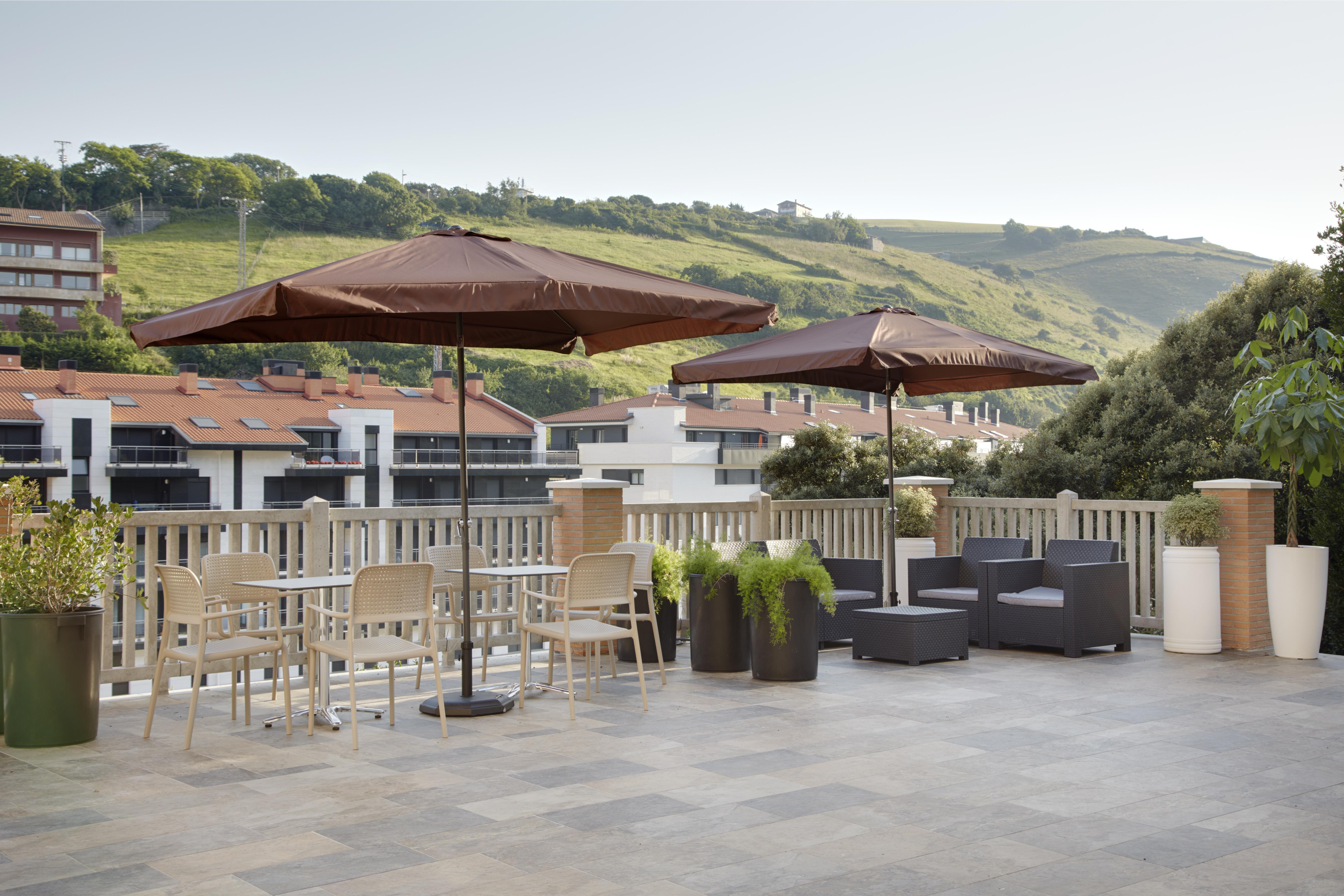 Hotel Flysch Zumaia Bagian luar foto