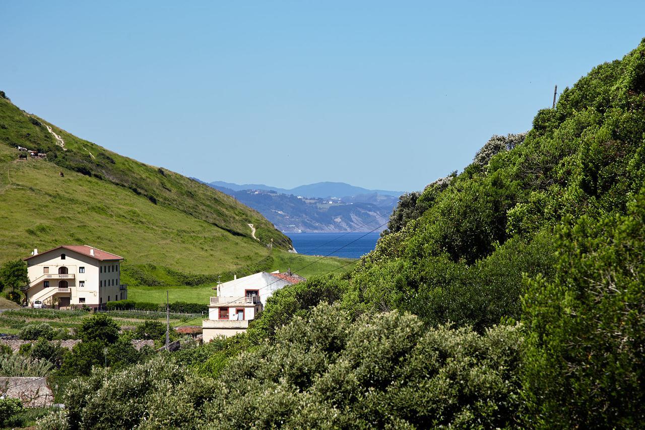 Hotel Flysch Zumaia Bagian luar foto